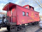 Lehigh and Hudson River Caboose # 10 at Sugar Loaf Station